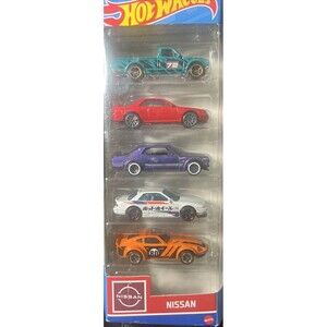 2023 Hot Wheels Nissan JDM 5-Pack - New / Sealed